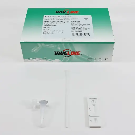 Khay thử xét nghiệm định tính kháng nguyên Influenza A/B [Trueline™ Influenza A/B Rapid Test Device]