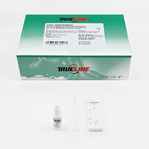 Khay thử xét nghiệm định tính kháng thể kháng Syphilis [Trueline™ Syphilis Ab Rapid Test]