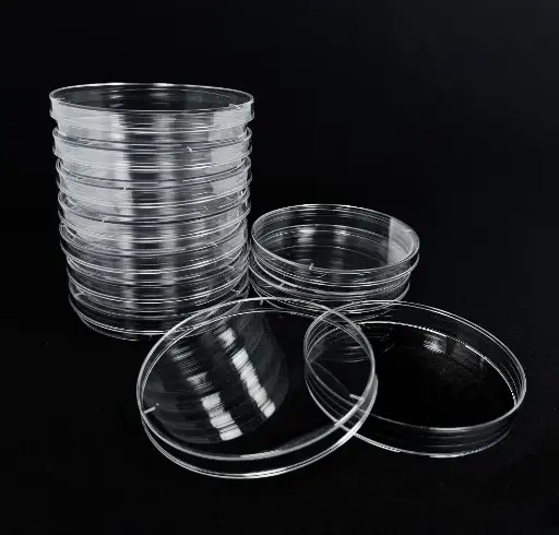 [PFB0060102] Đĩa Petri ∅90mm 1 ngăn tiệt trùng [Medisure™ 1-room Petri dish ∅90mm sterilized]  (Túi 10)